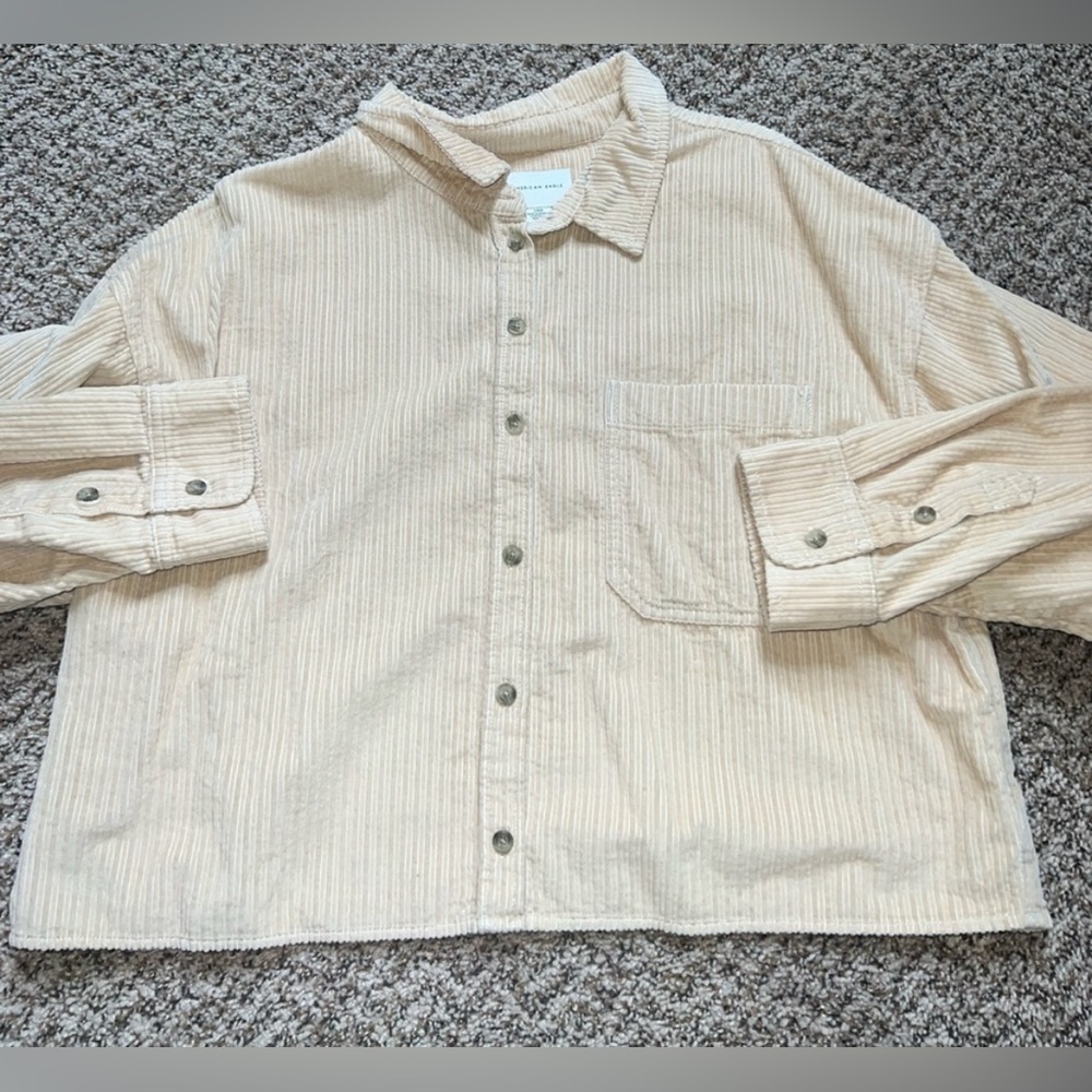 American eagle crop sweater